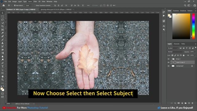 Glow Effect - Photoshop Tutorial | Glowing Effect смотреть онлайн