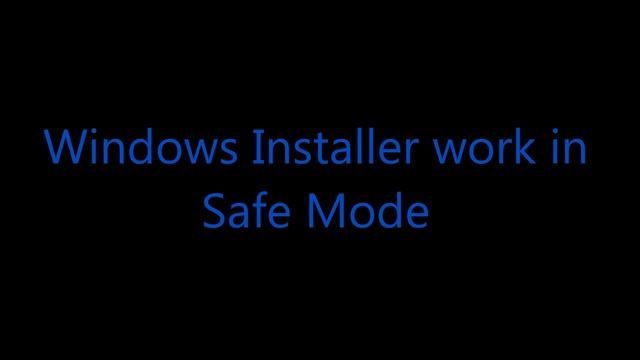 Insatll Windows 7 in safe mode смотреть онлайн
