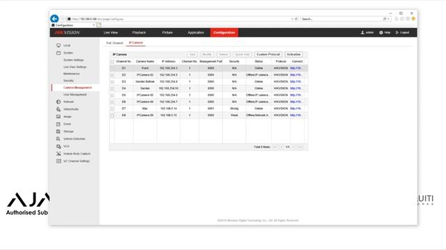 Access your IP cameras through an NVR using Virtual Host смотреть онлайн