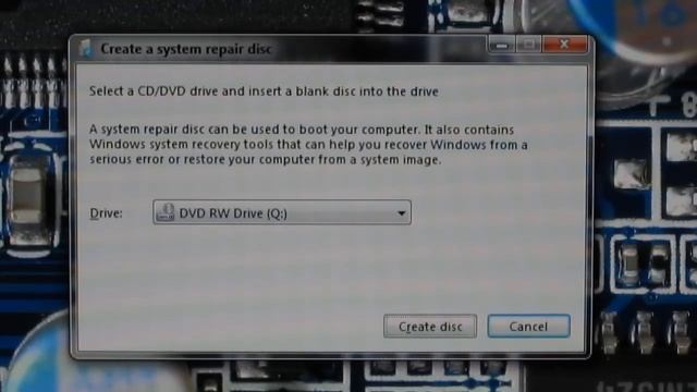 Create a System Repair Disc in Windows 7 смотреть онлайн