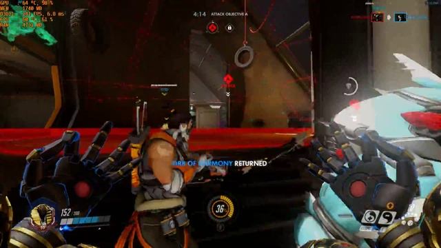 Overwatch: "Horizon Lunar Colony" PC GAMEPLAY | GTX 1070 8GB | i7-6700 смотреть онлайн