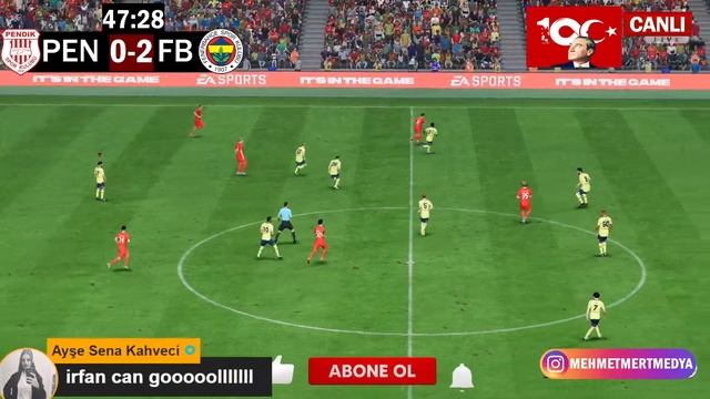 FENERBAHÇE PENDİKSPOR MAÇI CANLI İZLE смотреть онлайн