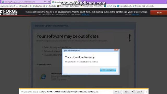 How to download minecraft forge windows 8.1 windows 8 and 7 (SUPER EASY) смотреть онлайн