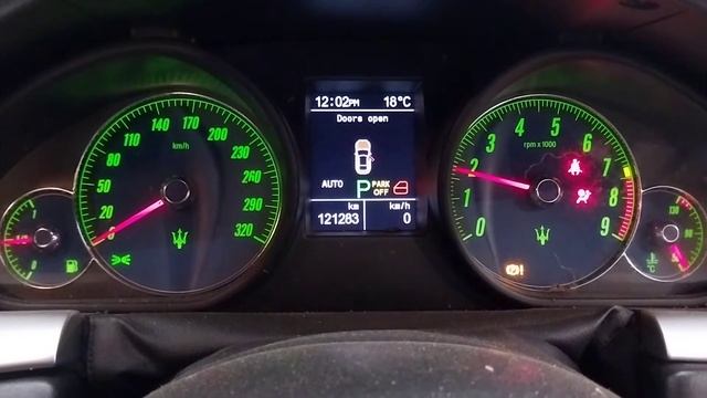 2008 MASERATI GRANTURISMO 4.2i ENGINE TEST NMW08092 смотреть онлайн