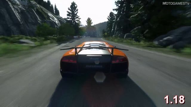 DriveClub - 1.17 vs 1.18 - Lamborghini Murcielago LP670-4 SV - Sound Comparison смотреть онлайн