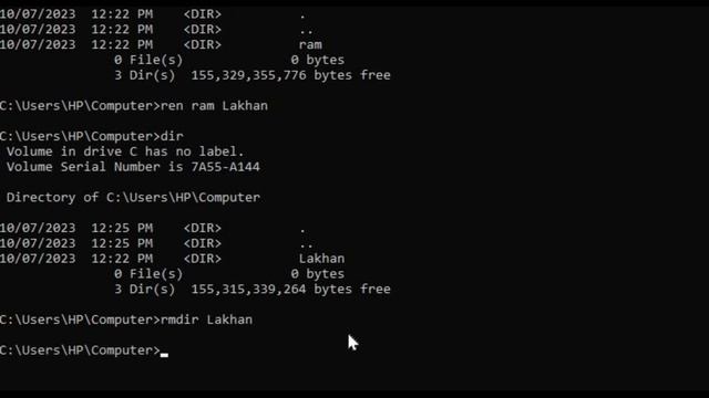 windows command line tutorial || command of remove directory in Assamese Language@learningstation24 смотреть онлайн