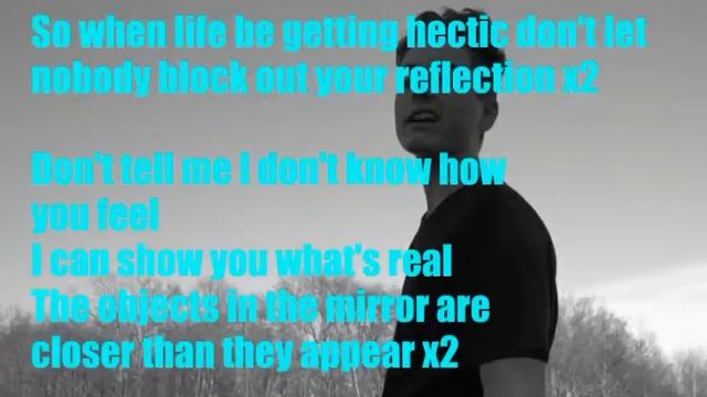 Chris Miles - objects in the mirror (LYRICS) смотреть онлайн