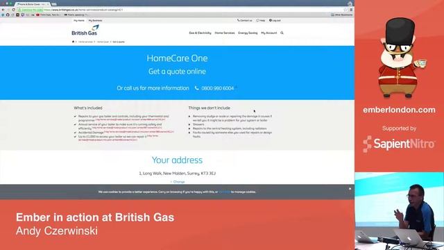Ember in action at British Gas, by Andy Czerwinski @ Ember London смотреть онлайн