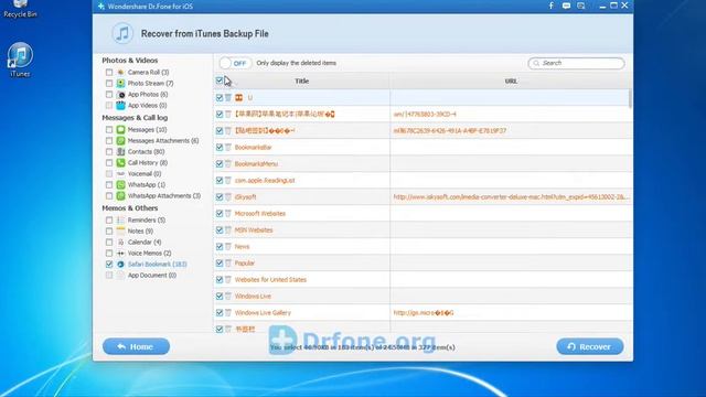 How to Recover iPhone 5S/5C/5/4S/4/3GS Lost Bookmark from Encrypted iTunes Backup? смотреть онлайн