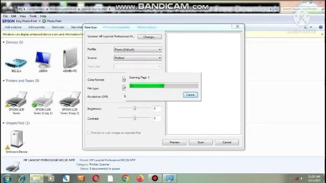 How do SCAN PHOTO copy in computer HP - M1136 printer new version 2022 . смотреть онлайн