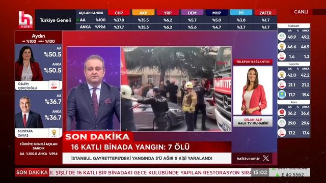 Gayrettepe'de 16 katlı binada yangın: çok sayıda ölü ve yaralı var! смотреть онлайн