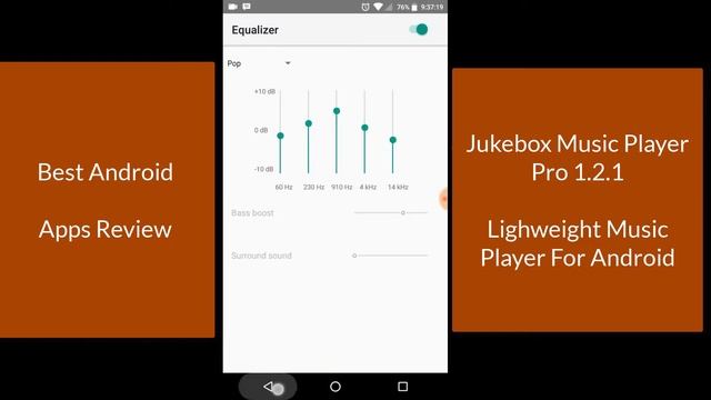 Jukebox Music Player Pro 1.2.1, Lightweight Music Player смотреть онлайн