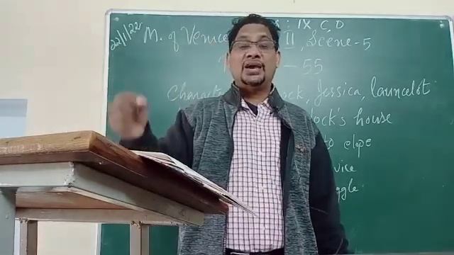 Class 9 Merchant of Venice Act 2 scene 5 (Text 1-55) Explanation смотреть онлайн