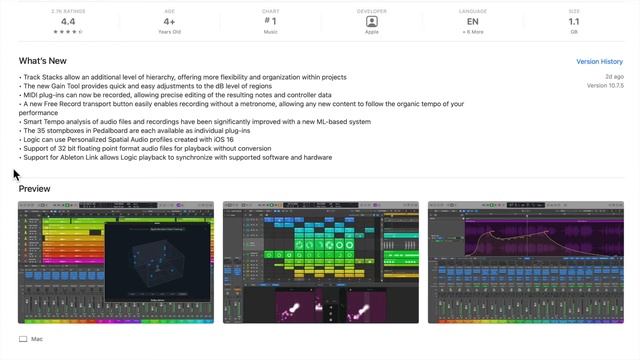 Should You Update? Logic Pro X 10.7.5 смотреть онлайн