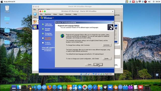 Installasi Windows XP Profesional SP3 di Virtualbox смотреть онлайн