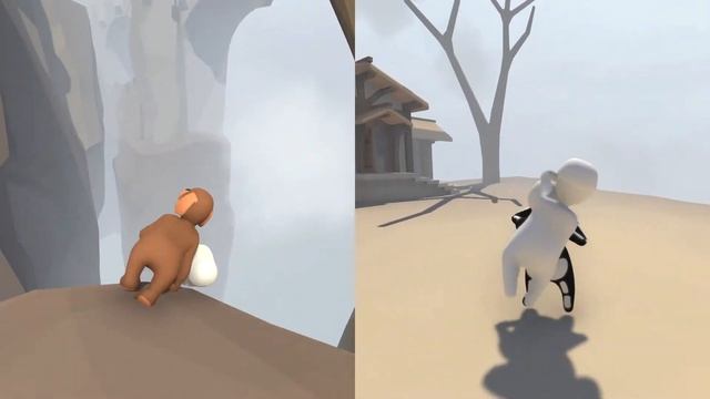 Human Fall Flat | Game Pass for PC | Split screen & Online GAMEPLAY смотреть онлайн