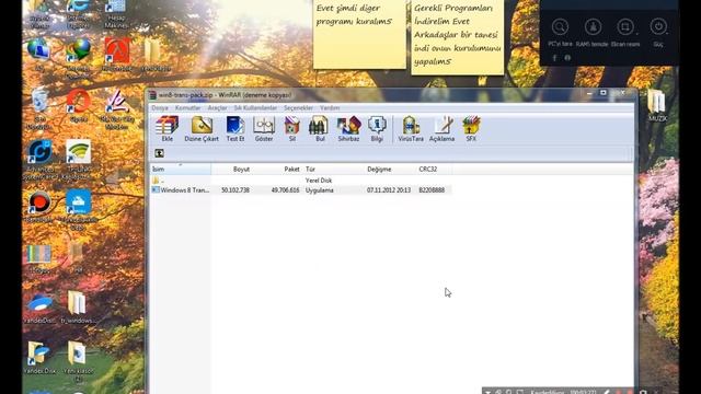 Windows 7 Temasını Windows 8 Yapma ÇOOK GERÇEKÇİ !! TeknoAYZ смотреть онлайн
