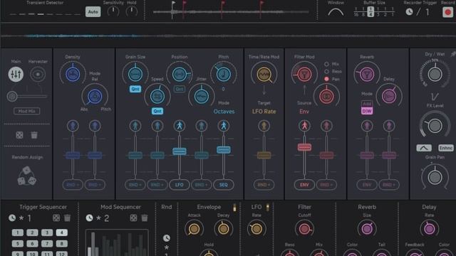 Playing a Pianoteq piano into Graindad смотреть онлайн
