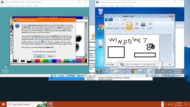 Windows NT 3.51 vs. Windows 7 Comparison смотреть онлайн