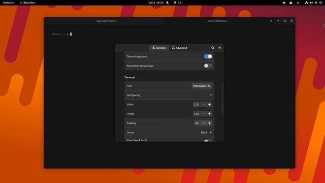 BlackBox: terminal minimalista pero con opciones смотреть онлайн