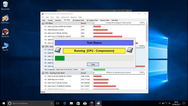Windows 7 vs. Windows 10 Benchmark Performance test смотреть онлайн