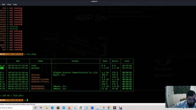 Ehtical Hacker/ Arp Spoofing Attack смотреть онлайн