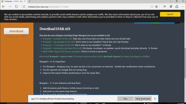 How to download and install Notepad++ on Windows смотреть онлайн