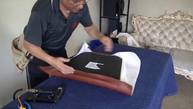 How to reupholster a dining chair смотреть онлайн