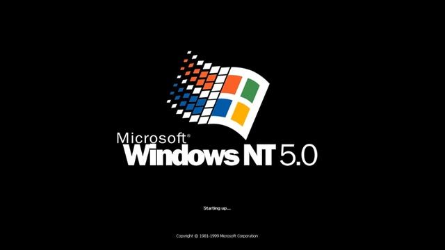 Windows NT Workstation 5.0 but it's a T H I C C remix and then the startup смотреть онлайн