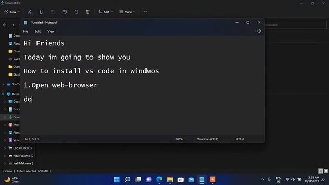 How to Install Vs Code in Windows смотреть онлайн