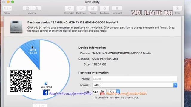 How to Delete Partition SSD Drive Mac OS X Sier смотреть онлайн
