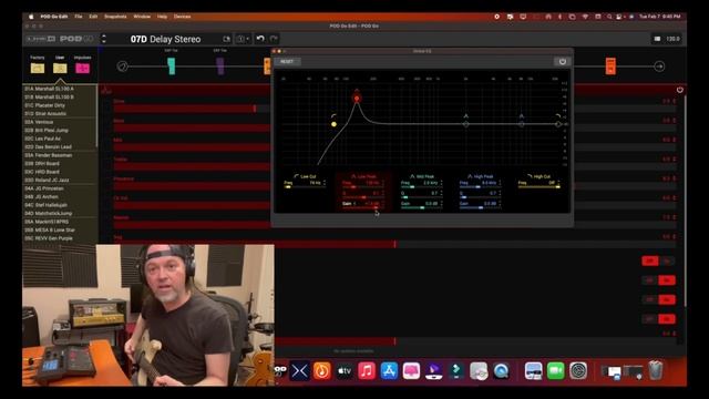 Line 6 POD GO How To Use Global EQ Window in Edit Desktop Application смотреть онлайн