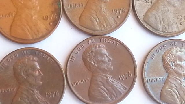 Lincoln penny 1960'S to 1970's смотреть онлайн