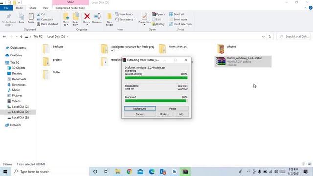 Flutter App environment setup in windows смотреть онлайн