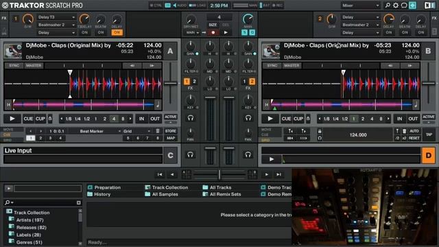 Using Akai AMX on Traktor Pro 2 Mapping TRAKTOR PRO 3 DVS смотреть онлайн
