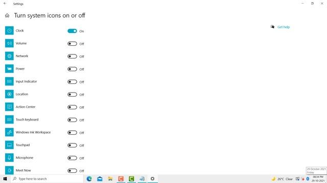 How To Enable Clock Show On Taskbar Windows 10/11 смотреть онлайн