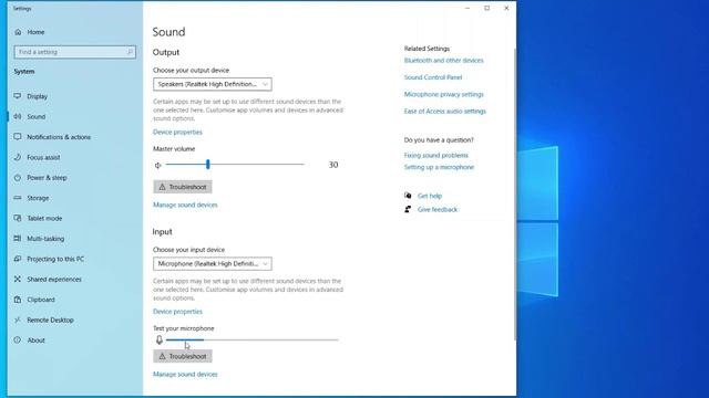 How to check your microphone is working in Windows 10 смотреть онлайн