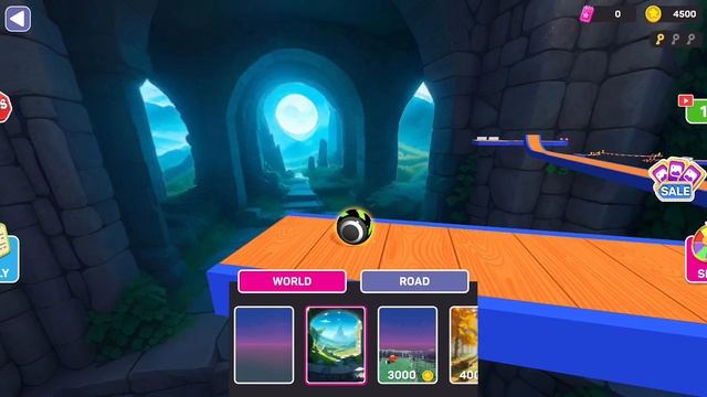 Sky Rolling Balls 3D 🌈 Landscape All levels Gameplay Android iOS 💥 Nafxitrix Gaming Game 1 смотреть онлайн