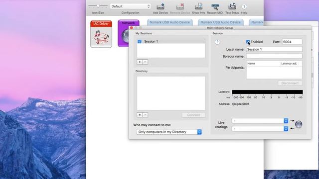Aggregate Audio plus iPad to Mac MIDI setup over WIFI смотреть онлайн