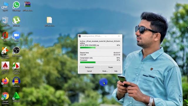 How to create password protected zip file & rar file in Windows10, 11 смотреть онлайн
