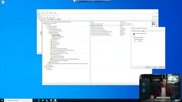 Configuring Active Directory Password Policy (Windows Server 2022) смотреть онлайн