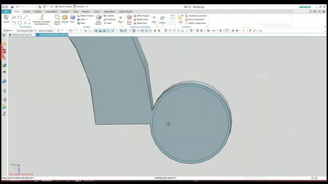 Clamp in Nx| Injection mould in nx| air nozzle clamp tube air hose core cavity in nx 2 cavity hose смотреть онлайн