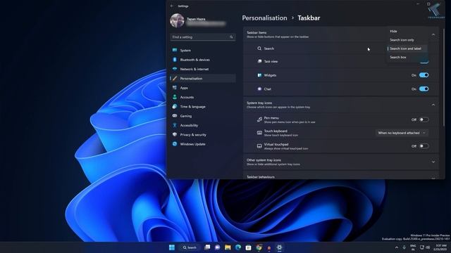 How To Hide Disable Taskbar Search Box in Windows 11 смотреть онлайн