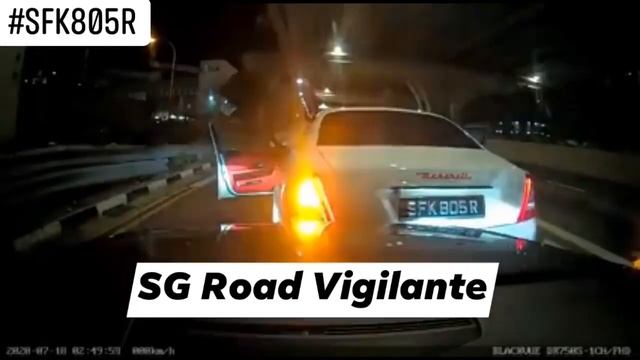 5aug2020 keppel road #SFK805R maserati quattroporte from afterlife funeral jam brake cause accident смотреть онлайн