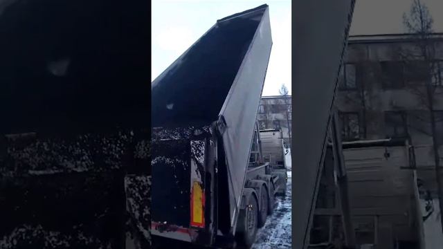 не удачная выгрузка #Volvo #дальнобойщик смотреть онлайн