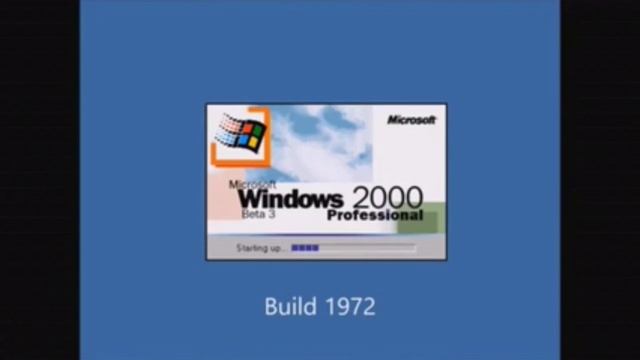 Windows 2000 Build 1972 смотреть онлайн
