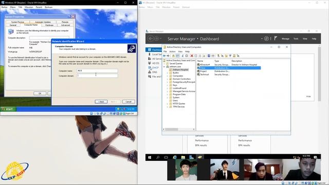 Windows Server AD, Domain, DNS, DHCP GROUP 3 смотреть онлайн