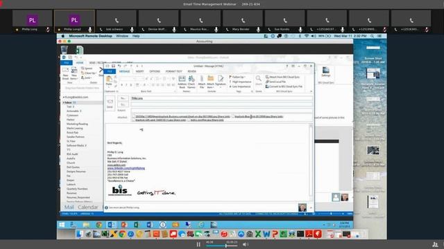 [Webinar] How Do I Manage My Email Inbox? Microsoft Outlook Best Practice Tips смотреть онлайн