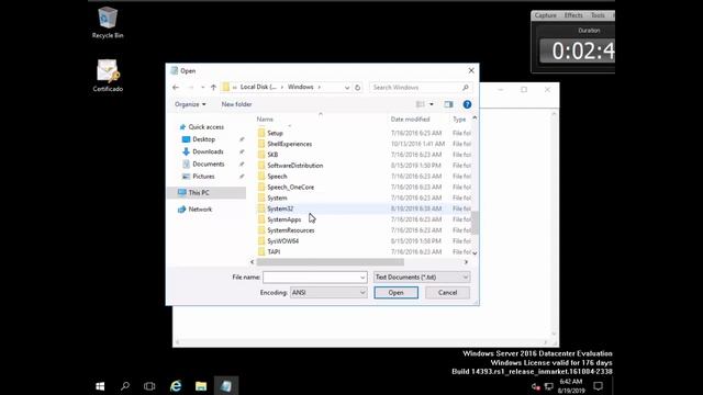 Taller Office 365:Instalacion Certificado Server WAP смотреть онлайн