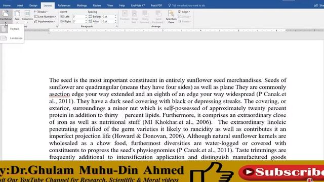 Page Layout in MS Word | Page Setup | Margins orientations | Size | Columns | Scientific Writing смотреть онлайн